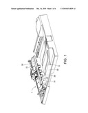 SUPPORTING PLATE FOR AUTOMATIC DOCUMENT FEEDER AND PAPER OUTPUT MECHANISM USING SAME diagram and image