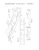 DOUBLE BLADED ICE SKATE diagram and image