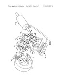 Mechanical motion charging system on an electric vehicle diagram and image