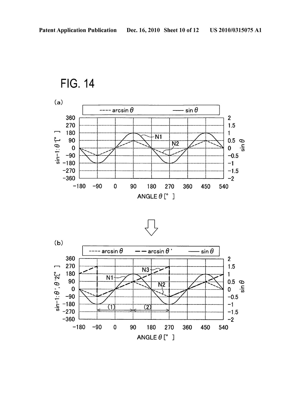 Resolver of phase difference type - diagram, schematic, and image 11