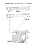 Hinged Arm Retainer Arrangement diagram and image