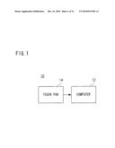 Storage medium storing pointing device input adjustment program, input adjustment apparatus and input adjustment method diagram and image