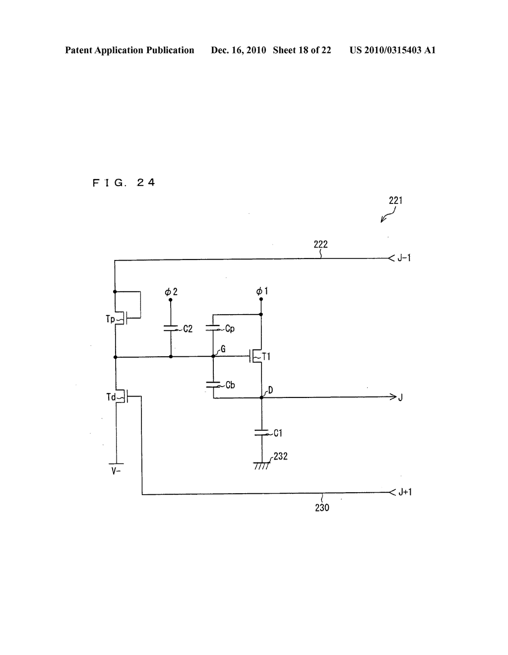 DISPLAY DEVICE, METHOD FOR DRIVING THE DISPLAY DEVICE, AND SCAN SIGNAL LINE DRIVING CIRCUIT - diagram, schematic, and image 19