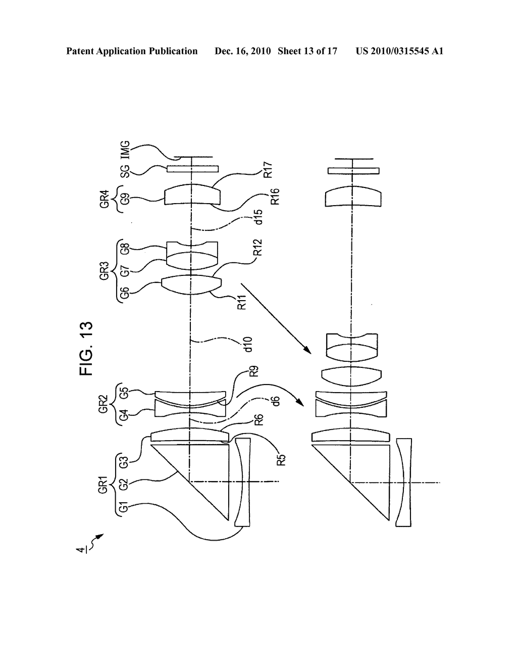 Zoom lens and image pickup apparatus - diagram, schematic, and image 14