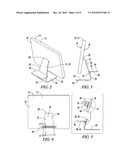 COMPUTER MONITOR WITH A SHELF diagram and image