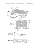 COMPUTER MONITOR WITH A SHELF diagram and image