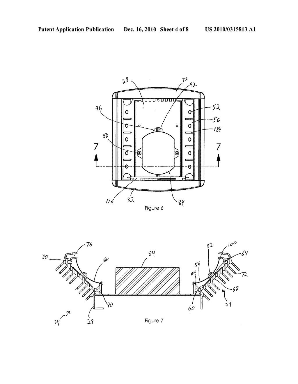 SOLID STATE LIGHT UNIT AND HEAT SINK, AND METHOD FOR THERMAL MANAGEMENT OF A SOLID STATE LIGHT UNIT - diagram, schematic, and image 05