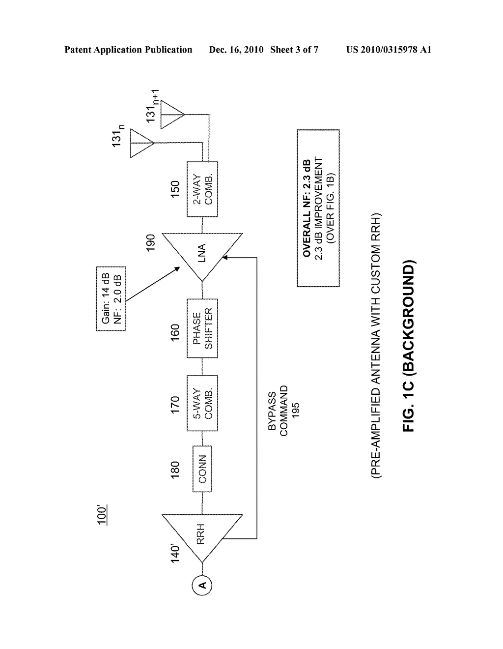 SYSTEM AND METHOD FOR PROVIDING EXTERNAL RECEIVER GAIN COMPENSATION WHEN USING AN ANTENNA WITH A PRE-AMPLIFIER - diagram, schematic, and image 04