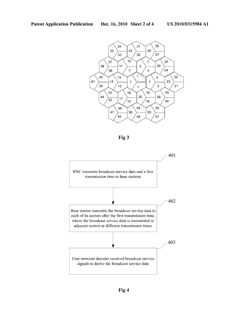 A Method, System and Base Station for Transmitting Broadcast Service Data in a Single Frequency Network - diagram, schematic, and image 03