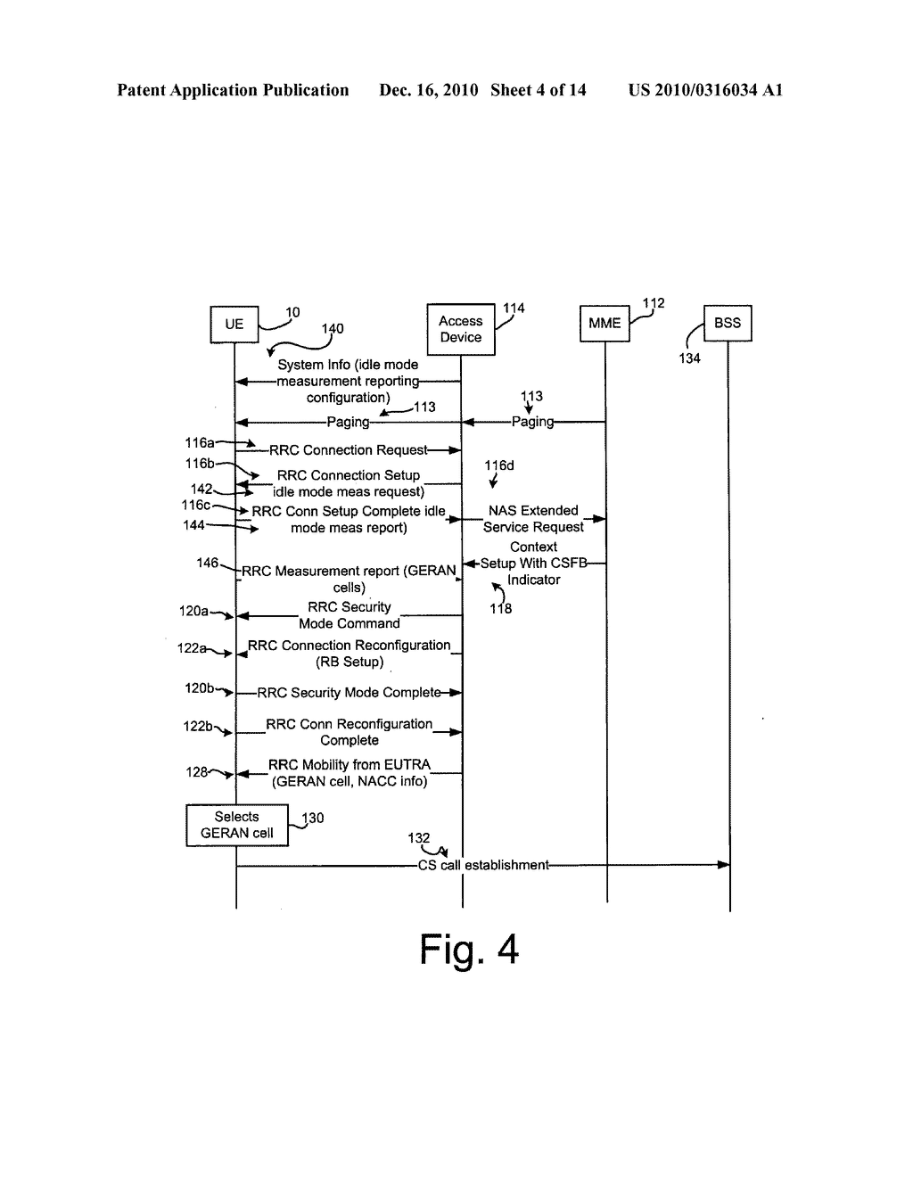METHOD FOR ACCESSING A SERVICE UNAVAILABLE THROUGH A NETWORK CELL - diagram, schematic, and image 05