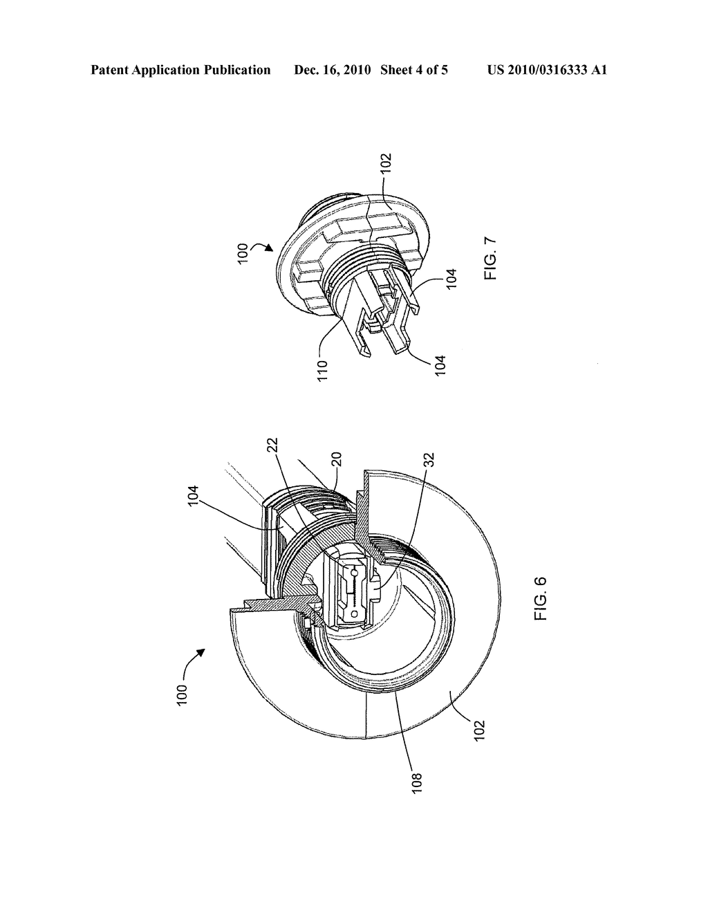 FIBER OPTIC ADAPTER AND CONNECTOR ASSEMBLIES - diagram, schematic, and image 05