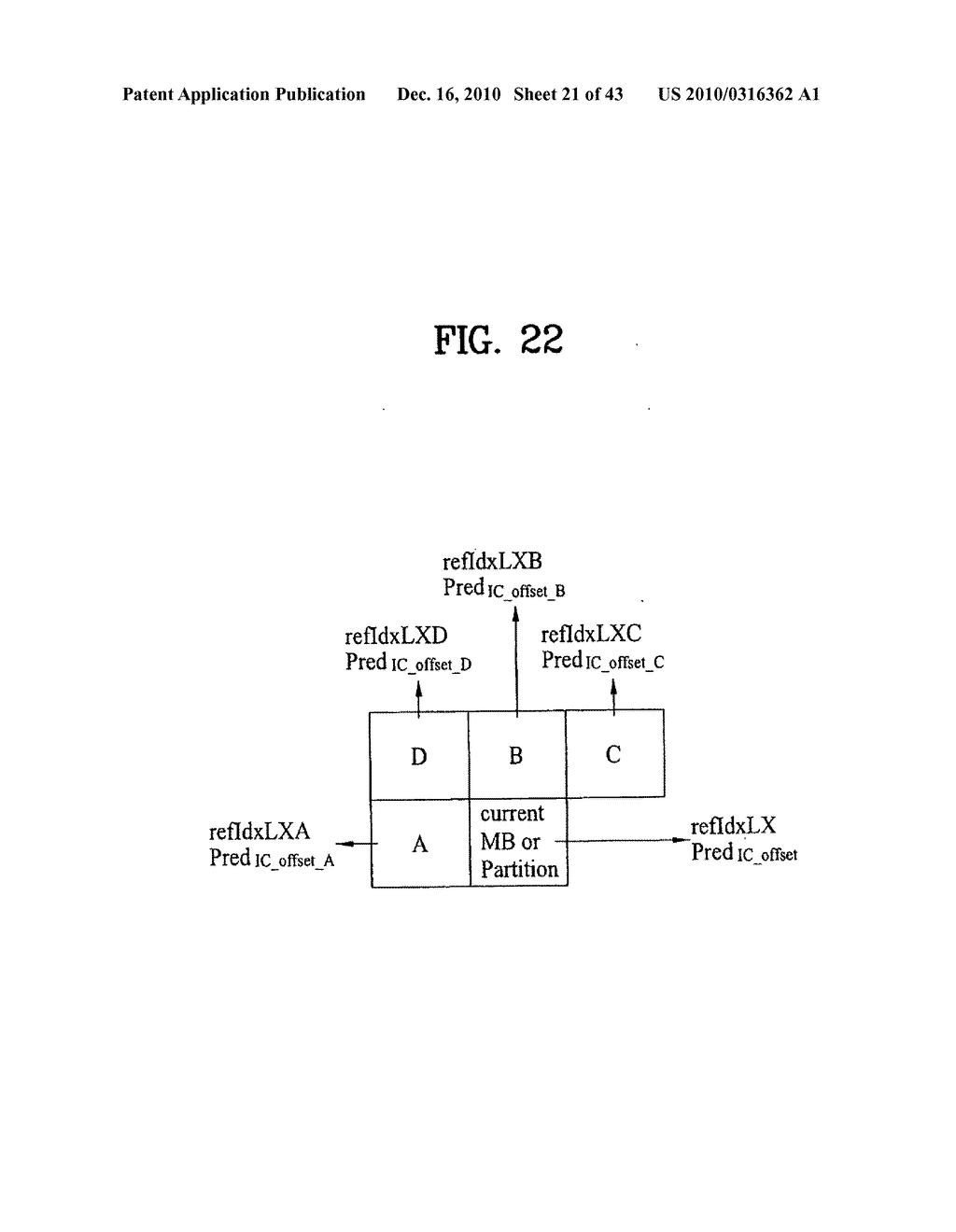 Method and apparatus for decoding/encoding a video signal - diagram, schematic, and image 22
