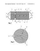 EXHAUST GAS-TREATING DEVICE diagram and image