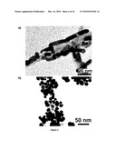 METHOD FOR THE MANUFACTURE OF NANOPARTICLES ON A CARBON SURFACE AND PRODUCTS THEREFROM diagram and image