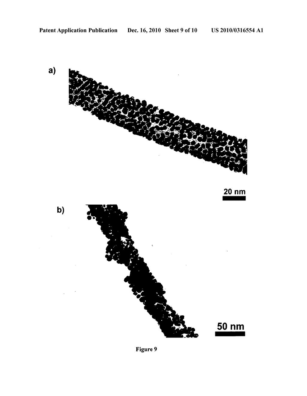 METHOD FOR THE MANUFACTURE OF NANOPARTICLES ON A CARBON SURFACE AND PRODUCTS THEREFROM - diagram, schematic, and image 10