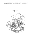 PLATE-LIKE TERMINALS MOUNTING STRUCTURE diagram and image