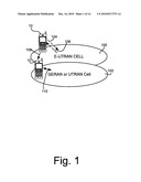 METHOD FOR ACCESSING A SERVICE UNAVAILABLE THROUGH A NETWORK CELL diagram and image