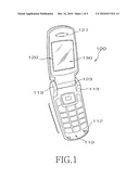 BUILT-IN ANTENNA FOR FOLDER TYPE PORTABLE TERMINAL diagram and image