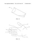 Table Tennis Racket or Like Racket Played by Hand Controlled by Fingers and Palm diagram and image