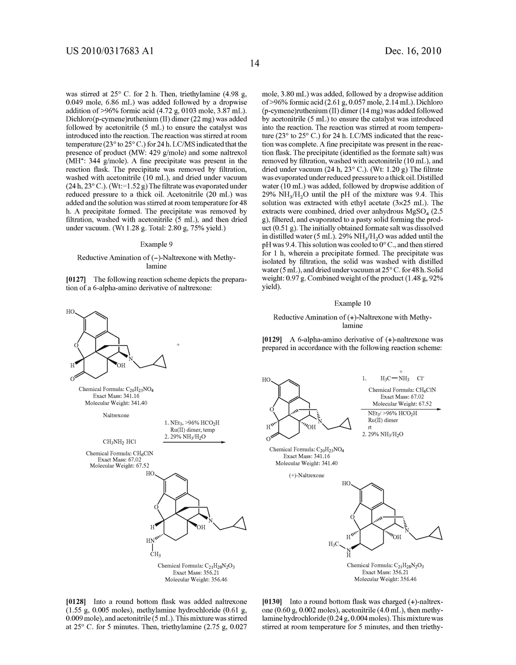 Preparation of 6-Alpha-Amino N-Substituted Morphinans by Catalytic Hydrogen Transfer - diagram, schematic, and image 15