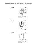 Method for the intermittent production and continuous supply of a resin-filler mixture in the course of the production of plastic molded parts diagram and image