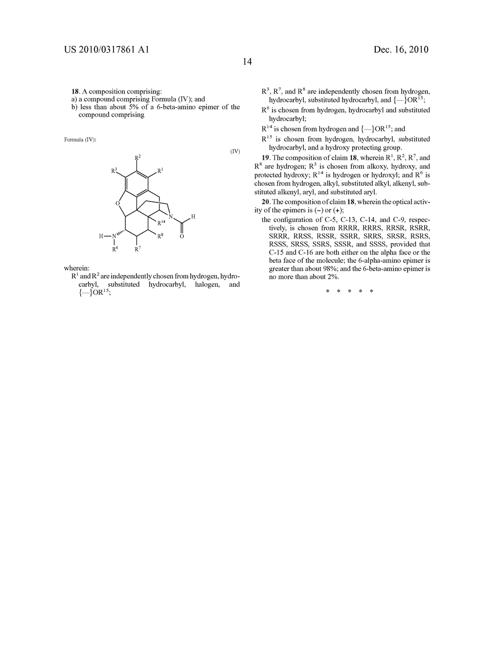 Remove Amination of 6-Keto Normorphinans by Catalytic Hydrogen Transfer - diagram, schematic, and image 15