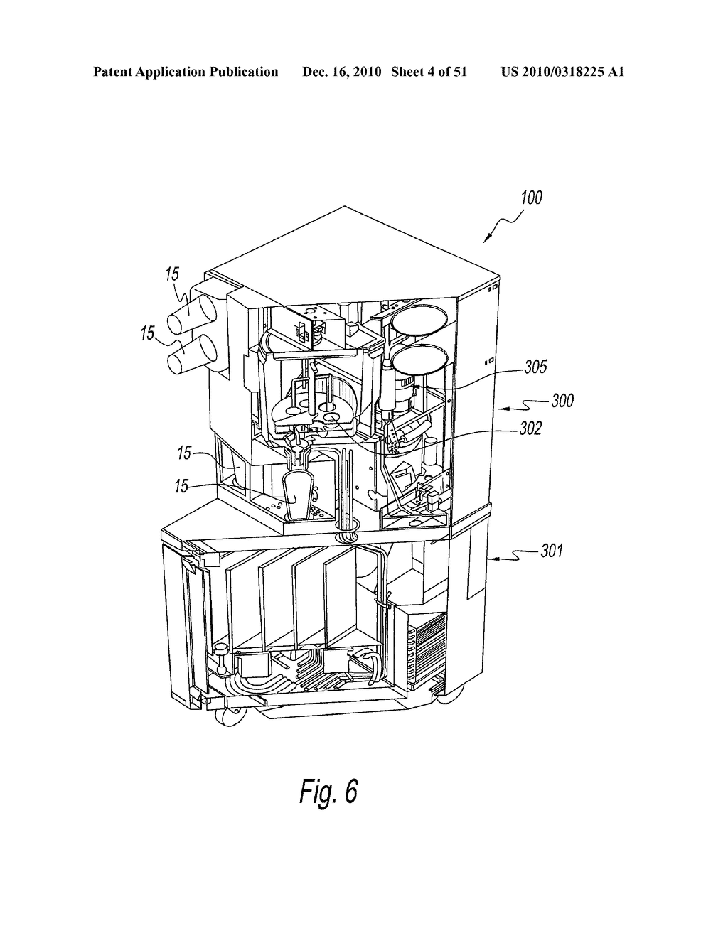 CONTROLLER AND METHOD OF CONTROLLING AN INTEGRATED SYSTEM FOR DISPENSING AND BLENDING/MIXING BEVERAGE INGREDIENTS - diagram, schematic, and image 05