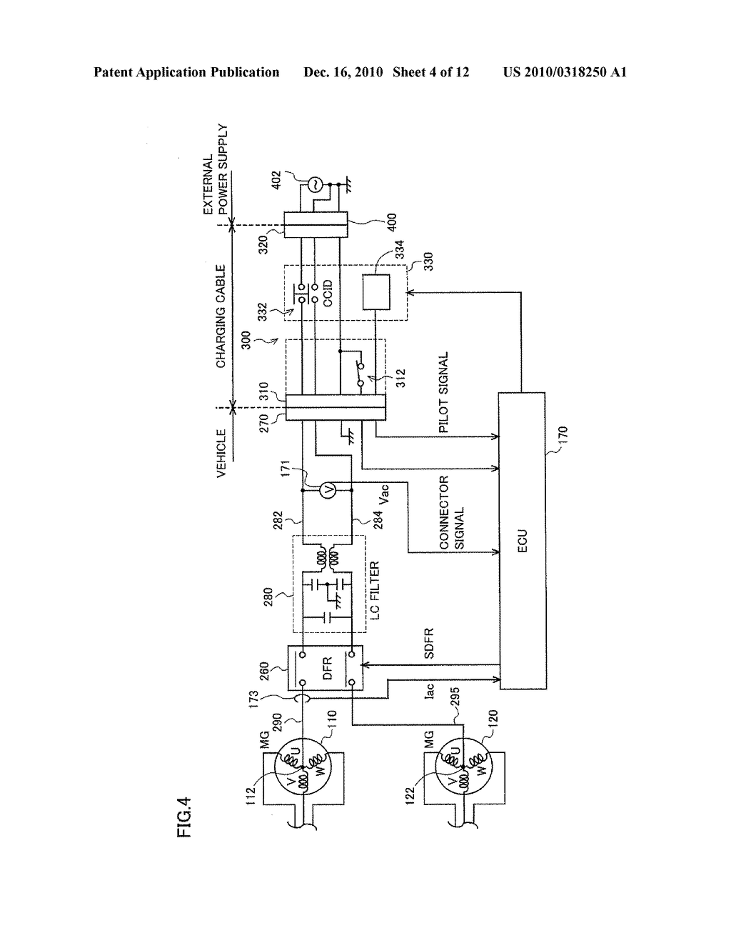 CHARGING CONTROL APPARATUS FOR POWER STORAGE DEVICE AND METHOD FOR CONTROLLING CHARGING OF POWER STORAGE DEVICE - diagram, schematic, and image 05