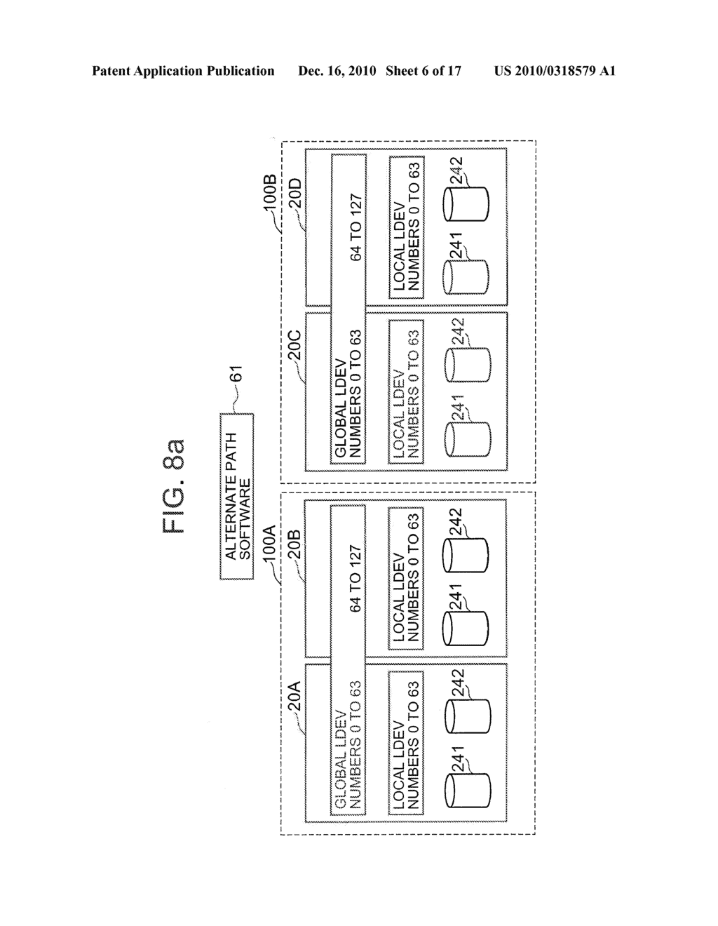 Control Device for Storage System Capable of Acting as a Constituent Element of Virtualization Storage System - diagram, schematic, and image 07