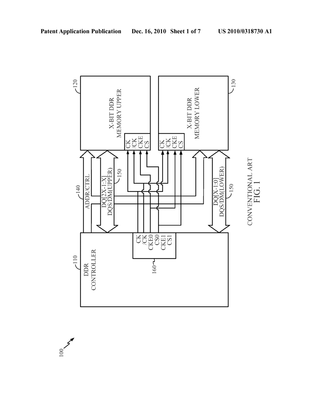 Dual Channel Memory Architecture Having Reduced Interface Pin Requirements Using a Double Data Rate Scheme for the Address/Control Signals - diagram, schematic, and image 02