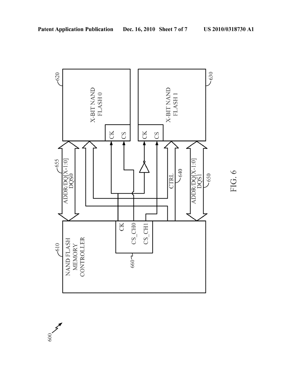 Dual Channel Memory Architecture Having Reduced Interface Pin Requirements Using a Double Data Rate Scheme for the Address/Control Signals - diagram, schematic, and image 08