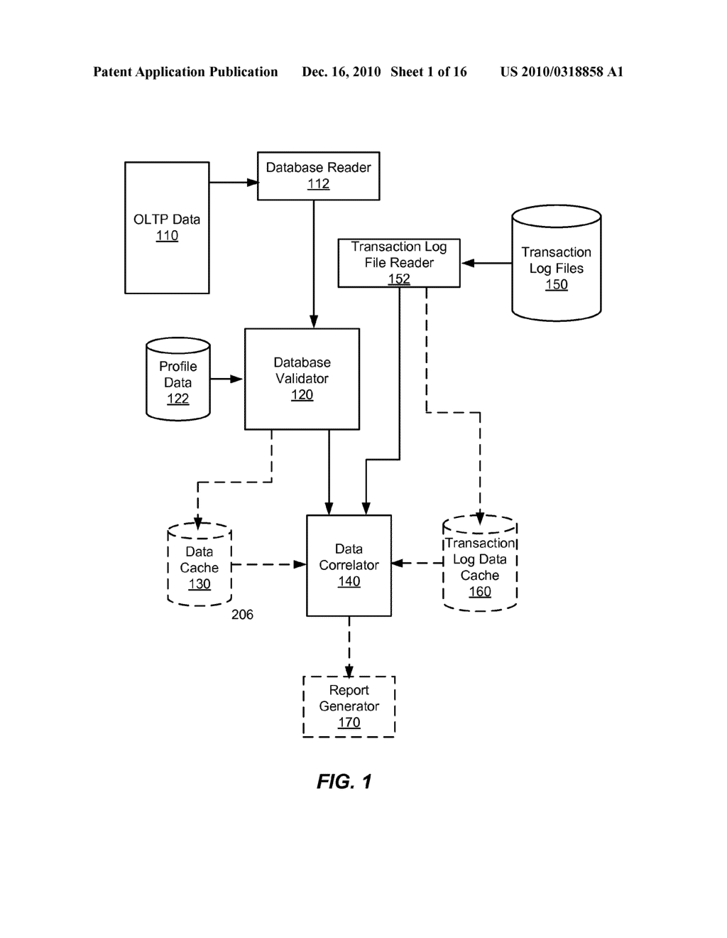 METHOD AND SYSTEM FOR AUDITING TRANSACTION DATA FROM DATABASE OPERATIONS - diagram, schematic, and image 02