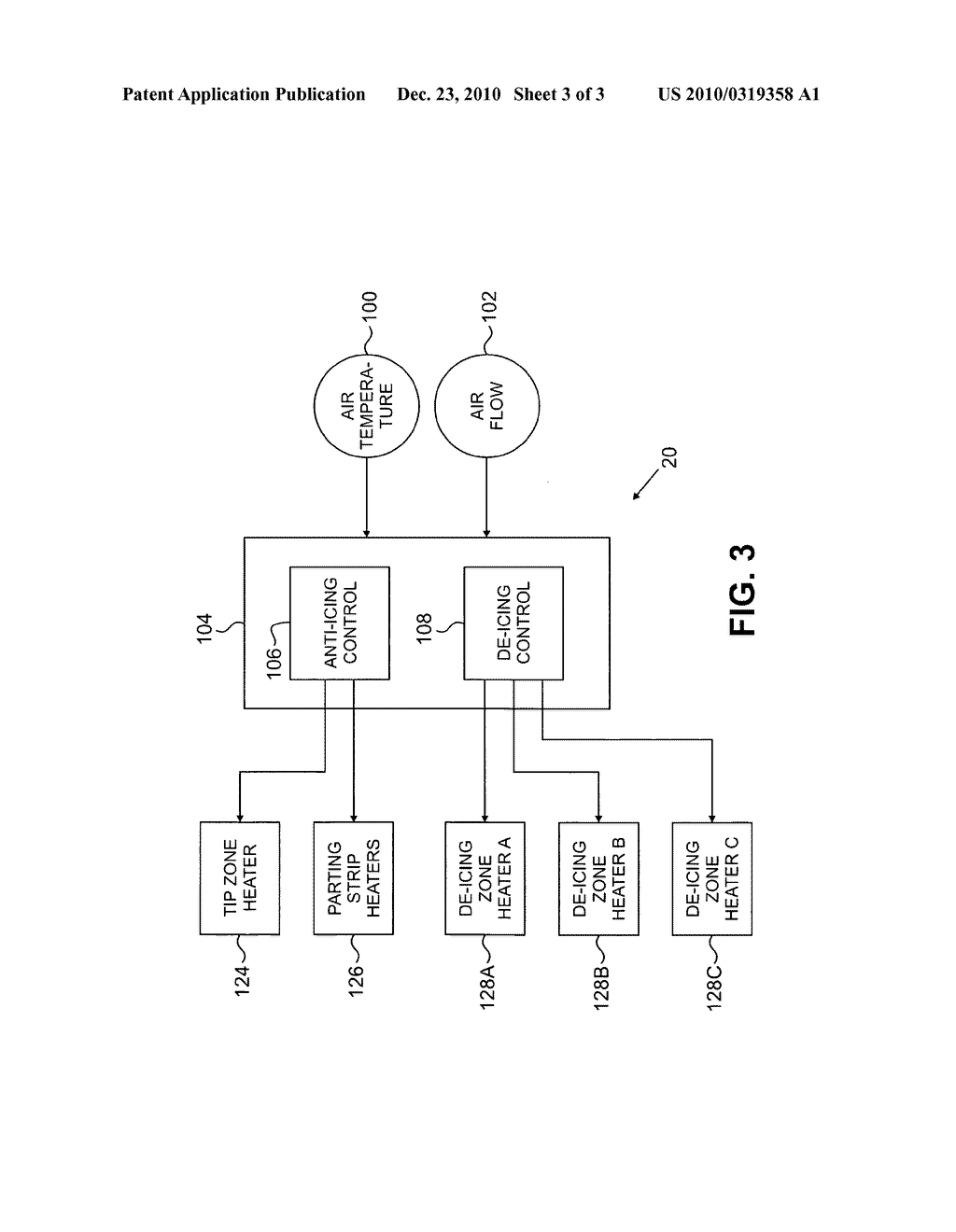 Nosecone ice protection system for a gas turbine engine - diagram, schematic, and image 04