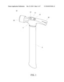 HAMMER WITH A SOCKET HOLE BLOCKING DEVICE diagram and image