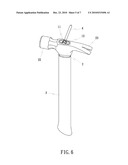 HAMMER WITH A SOCKET HOLE BLOCKING DEVICE diagram and image