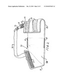 Adjustable male dog diaper wrap diagram and image