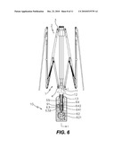 RETRIEVING STRUCTURE ADAPTED FOR A PROTECTIVE DEVICE IN A COLLAPSIBLE UMBRELLA diagram and image