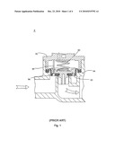 FLUSH CONTROL VALVE CORE ASSEMBLY diagram and image