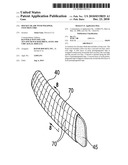 Hockey Blade with Wrapped, Stitched Core diagram and image