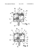 Brake Cylinder for Compressed Air Operated Vehicle Disc Brakes diagram and image