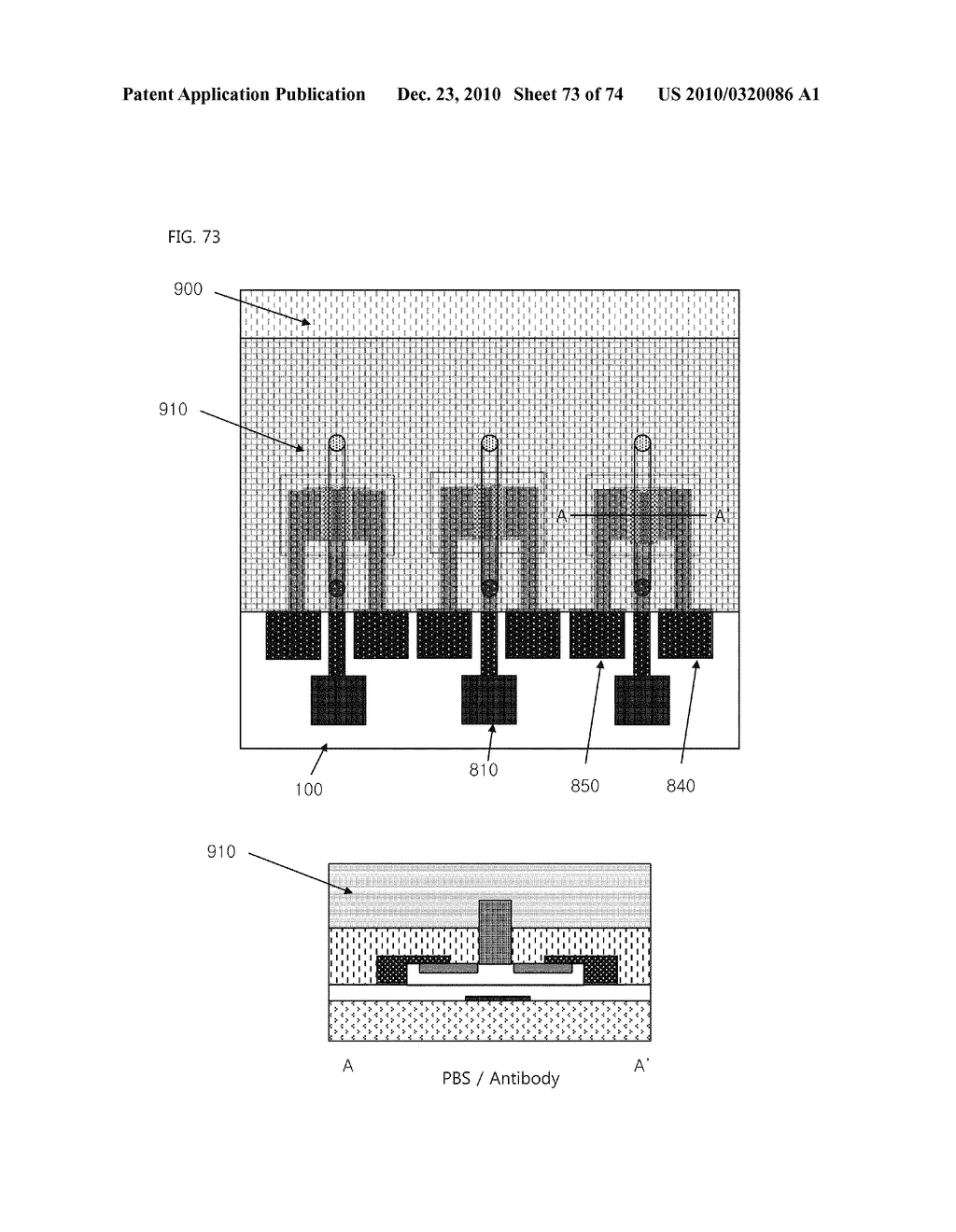 FLEXIBLE BIOSENSOR AND MANUFACTURING METHOD FOR THE SAME - diagram, schematic, and image 74