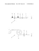 Device for heating a flow of liquid by electrical heating of a metallic conduit diagram and image