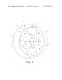 CONTAINER AND CHIME AND METHOD OF MANUFACTURING SAID CONTAINER diagram and image