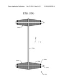 AEROPSPACE STRUCTURE INCLUDING COMPOSITE BEAM CHORD CLAMPED BETWEEN REINFORCEMENT PLATES diagram and image