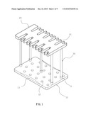 HOLDER FOR A GARDEN HOSE DISPLAY diagram and image