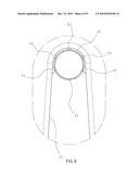 HOLDER FOR A GARDEN HOSE DISPLAY diagram and image