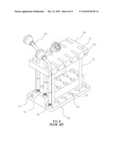 HOLDER FOR A GARDEN HOSE DISPLAY diagram and image