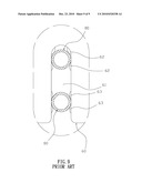 HOLDER FOR A GARDEN HOSE DISPLAY diagram and image