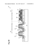 Method for forming and integrating metal gate transistors having self-aligned contacts and related structure diagram and image