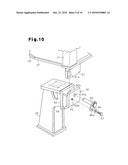 CAB STOPPER DEVICE FOR WORK MACHINE, METHOD FOR FIXING THE CAB STOPPER AND CAB OF WORK MACHINE diagram and image